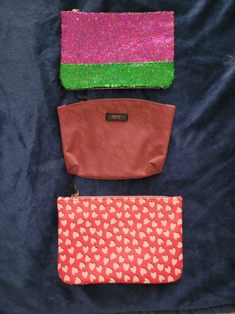 Ipsy Lot Cosmetic Bags